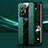 Soft Silicone Gel Leather Snap On Case Cover PB1 for Vivo X70 Pro 5G Green
