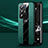 Soft Silicone Gel Leather Snap On Case Cover PB1 for Vivo X70 Pro+ Plus 5G Green