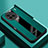 Soft Silicone Gel Leather Snap On Case Cover PB1 for Vivo X90 5G Green