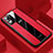 Soft Silicone Gel Leather Snap On Case Cover PB1 for Xiaomi Mi 11X 5G Red