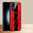 Soft Silicone Gel Leather Snap On Case Cover PB1 for Xiaomi Mi 12T 5G Red