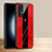 Soft Silicone Gel Leather Snap On Case Cover PB1 for Xiaomi Redmi K50 Ultra 5G Red