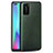 Soft Silicone Gel Leather Snap On Case Cover S01 for Huawei P40 Pro Green