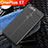 Soft Silicone Gel Leather Snap On Case Cover S01 for OnePlus 5T A5010 Black