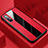 Soft Silicone Gel Leather Snap On Case Cover S01 for Oppo Reno3 Pro Red