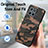 Soft Silicone Gel Leather Snap On Case Cover S01D for Huawei Honor 70 Lite 5G