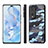 Soft Silicone Gel Leather Snap On Case Cover S01D for Huawei Honor 80 Pro 5G