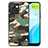 Soft Silicone Gel Leather Snap On Case Cover S01D for Realme C30 Green