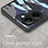 Soft Silicone Gel Leather Snap On Case Cover S01D for Realme C33 (2023)