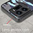 Soft Silicone Gel Leather Snap On Case Cover S01D for Vivo Y35 4G
