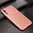 Soft Silicone Gel Leather Snap On Case Cover S02 for Huawei P20 Pro Rose Gold