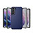 Soft Silicone Gel Leather Snap On Case Cover S02 for Samsung Galaxy S21 FE 5G