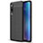 Soft Silicone Gel Leather Snap On Case Cover S02 for Xiaomi Mi 9 Pro Black