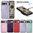 Soft Silicone Gel Leather Snap On Case Cover S02D for Google Pixel 7 Pro 5G