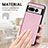 Soft Silicone Gel Leather Snap On Case Cover S02D for Google Pixel 7 Pro 5G