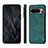 Soft Silicone Gel Leather Snap On Case Cover S02D for Google Pixel 8 Pro 5G