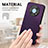 Soft Silicone Gel Leather Snap On Case Cover S02D for Huawei Enjoy 50 Pro