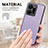 Soft Silicone Gel Leather Snap On Case Cover S02D for Vivo Y35 4G