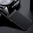 Soft Silicone Gel Leather Snap On Case Cover S03 for Huawei Honor 9X Pro Black