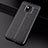 Soft Silicone Gel Leather Snap On Case Cover S03 for Huawei Mate 20 Pro Black