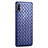 Soft Silicone Gel Leather Snap On Case Cover S03 for Huawei P Smart Z (2019) Blue