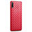 Soft Silicone Gel Leather Snap On Case Cover S03 for Huawei P Smart Z (2019) Red