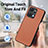 Soft Silicone Gel Leather Snap On Case Cover S03D for Huawei Honor X7a