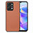 Soft Silicone Gel Leather Snap On Case Cover S03D for Huawei Honor X7a