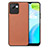 Soft Silicone Gel Leather Snap On Case Cover S03D for Realme C30