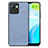 Soft Silicone Gel Leather Snap On Case Cover S03D for Realme C30s