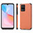 Soft Silicone Gel Leather Snap On Case Cover S03D for Vivo Y21