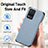 Soft Silicone Gel Leather Snap On Case Cover S03D for Vivo Y21