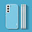 Soft Silicone Gel Leather Snap On Case Cover S04 for Samsung Galaxy S21 5G