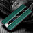 Soft Silicone Gel Leather Snap On Case Cover S05 for Oppo Reno2 Green