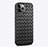 Soft Silicone Gel Leather Snap On Case Cover S06 for Apple iPhone 14 Pro Black