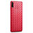 Soft Silicone Gel Leather Snap On Case Cover S06 for Huawei Honor 9X Pro Red