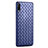 Soft Silicone Gel Leather Snap On Case Cover S06 for Huawei P Smart Pro (2019) Blue