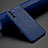 Soft Silicone Gel Leather Snap On Case Cover S06 for Samsung Galaxy S23 Plus 5G Blue