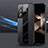 Soft Silicone Gel Leather Snap On Case Cover S07 for Samsung Galaxy S24 5G Black