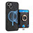 Soft Silicone Gel Leather Snap On Case Cover SD1 for Apple iPhone 14