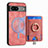 Soft Silicone Gel Leather Snap On Case Cover SD1 for Google Pixel 7 5G