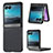 Soft Silicone Gel Leather Snap On Case Cover SD1 for Motorola Moto Razr 40 Ultra 5G