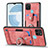 Soft Silicone Gel Leather Snap On Case Cover SD1 for Realme C21Y