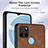 Soft Silicone Gel Leather Snap On Case Cover SD1 for Realme C25Y India