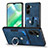 Soft Silicone Gel Leather Snap On Case Cover SD1 for Realme C33 (2023)