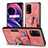 Soft Silicone Gel Leather Snap On Case Cover SD1 for Realme Q3 5G