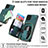 Soft Silicone Gel Leather Snap On Case Cover SD1 for Samsung Galaxy A12 Nacho