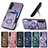 Soft Silicone Gel Leather Snap On Case Cover SD1 for Samsung Galaxy A34 5G