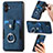 Soft Silicone Gel Leather Snap On Case Cover SD1 for Samsung Galaxy M04