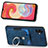 Soft Silicone Gel Leather Snap On Case Cover SD1 for Samsung Galaxy M04